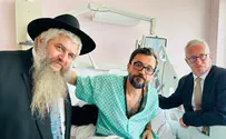 הרב אסמן נפגש עם העיתונאי השובת רעב
