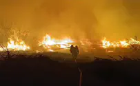 יותר מ-100 שריפות פרצו בשבת