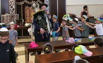 אשדוד: אלפי ילדים חגגו את קבלת התורה 