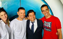 הרב מרדכי חסידים קבע מזוזה בבית האח הגדול