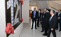 השר משה ארבל ביקר בבית הספר היהודי בבאקו