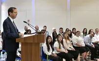 הנשיא אירח את מצטייני השירות הלאומי אזרחי