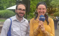 Nefesh B'Nefesh barbecue became a 'sheva brachot' celebration