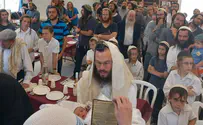 ברית ראשונה בבית המדרש החדש של ישיבת חומש