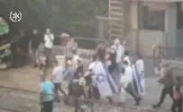 תיעוד: עימותים בין יהודים לערבים בשער שכם