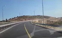 צילום: מועצת גוש עציון ראש מועצת גוש עציון חנך את הכביש החדש