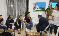 בן גביר הגיע לניחום אבלים בבית משפחת אמיר