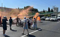 Clashes erupt as anti-government protesters block highway