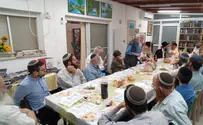מפגש מיוחד בבית הרב קטן