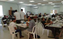 תלמידי 'נצר מטעי' באו לחזק את ישיבת חומש