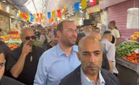 צילום: דוברות עסקים כרגיל: שמחה רוטמן בקניות במחנה יהודה