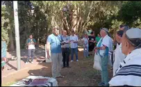 'הגומל' וסעודת הודיה בזירת הפיגוע