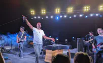 Moving Gesture to shooting victim by Singer Idan Raichel