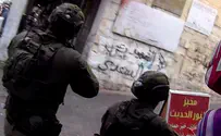 מסתערבים במהלך חילופי אש עם מחבלים בג'נין