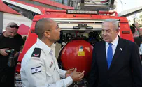 נתניהו בקריה לכבאות והצלה: רואה מהפך גדול