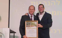 אברי גלעד בערב חשיפת תכנית מיליון בשומרון