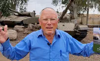 ד"ר חגי בן ארצי מגיע לאנדרטת חטיבת ברק