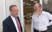 הח"כ החרדי ביקר בחומש והתרשם מהלימוד