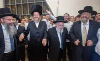 חגיגות שמחת בית השואבה בישיבת מרכז הרב