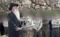 פרוש פרץ בבכי כשהספיד את שכנו שנפל בקרב