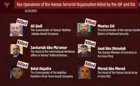 These are the Hamas terrorists eliminated by Israel