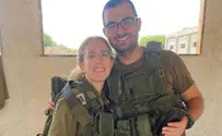 צילום: דובר צה"ל זוג קציני הרפואה שהצילו חיים - תחת אש