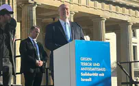 ברלין: 25 אלף הפגינו תמיכה בישראל