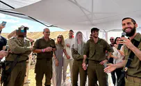 החתונה אורגנה בבסיס תוך 14 שעות