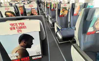 El Al cargo flight carries pictures of hostages on its seats