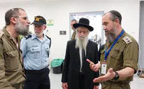 בכירי רבני הציונות הדתית ביקרו במחנה שורה