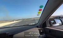 תיעוד מהרכב - מסע הבריחה מזירת הטבח