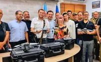 מערך הרחפנים ביישובי השומרון יוצא לדרך