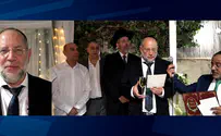 אחות חלל המלחמה התחתנה, האב השכול בירך
