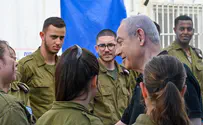 נתניהו עם הלוחמים והמיירטים: "מול האויב האכזר, לא שוכחים מי אנחנו"