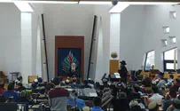 נדיר: הרב שאול אלתר מסר שיעור בהר עציון