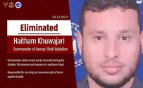 IDF eliminates commander of Hamas’ Shati Battalion