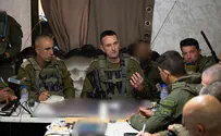 תיעוד: הרמטכ"ל בהערכת מצב ברצועת עזה
