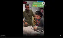 צפו: הבעל חוזר מעזה היישר לבית יולדות