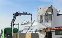 Giant menorah erected in center of Gaza