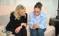Sara Netanyahu meets IDF soldier freed from Hamas captivity