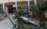 תיעוד: התקלות עם מחבלים בבית ספר בחאן יונס