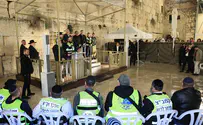 ראשי זק"א הדליקו נר שביעי בכותל