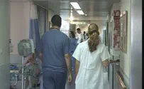 יחד עם פצועי המלחמה במחלקת השיקום