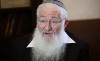 הרב ולדמן היה עדין נפש -עם חוט דק של ברזל