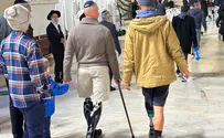 Swords of Iron amputees pray for soldiers at Western Wall