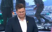 מגיש חדשות 13 התפרק בשידור לאחר ראיון