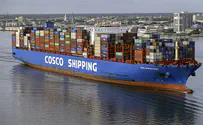 Cosco отказывается заходить в израильские порты