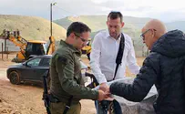החלה סלילת כביש עוקף לובאן