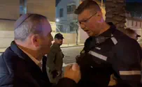 גלעד קריב התעמת עם השוטרים ונדחף
