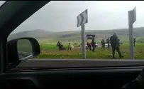 פעילת שמאל קיצוני הותקפה בבקעת הירדן